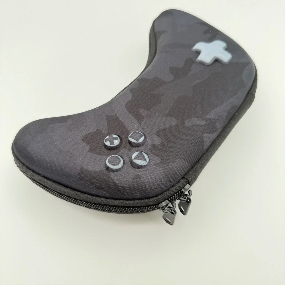 Lockermate Bostitch‎ Grey Camo Controller Shaped Pencil Case Tech Pouch 2623A